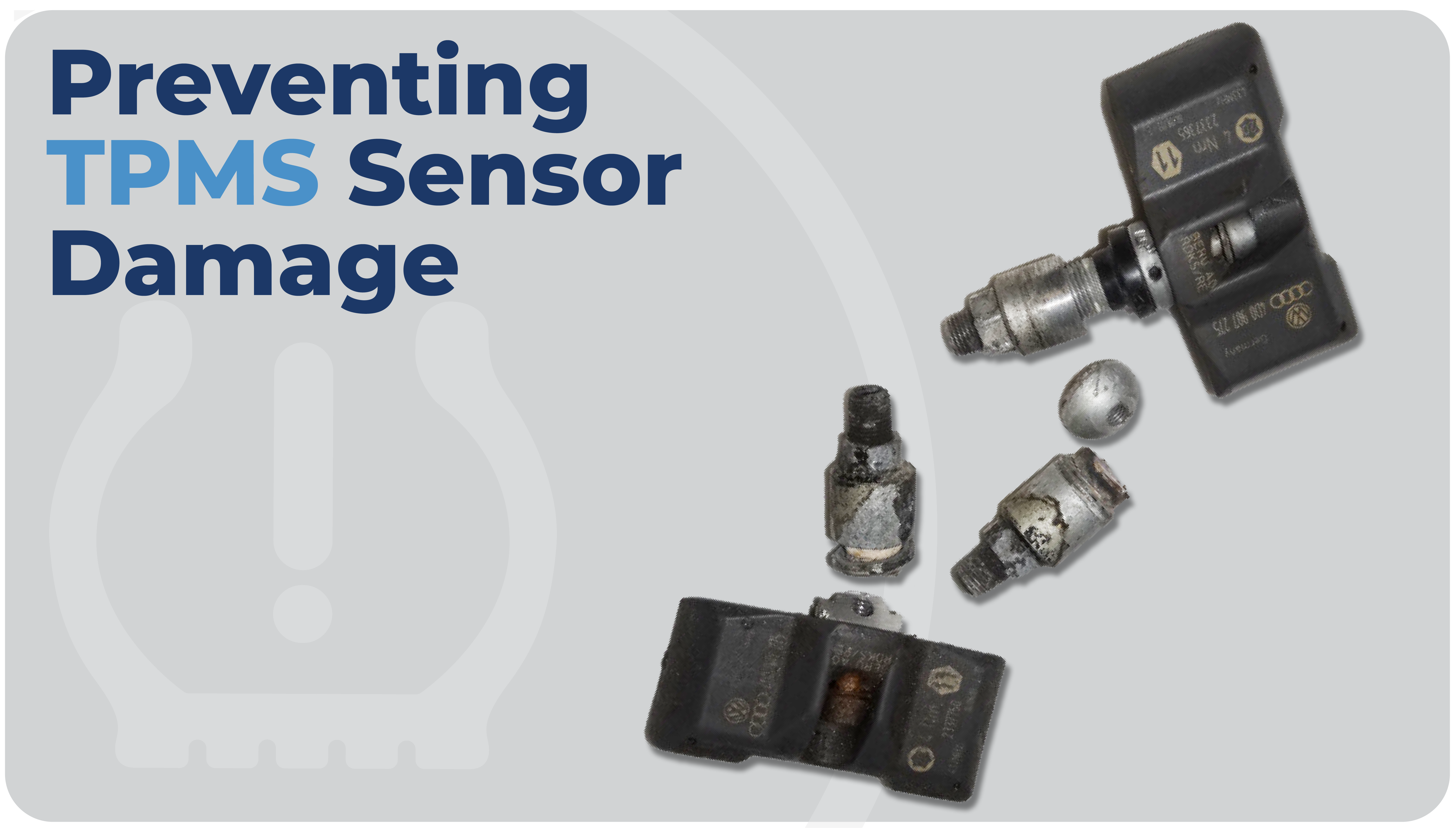 Daño del sensor TPMS